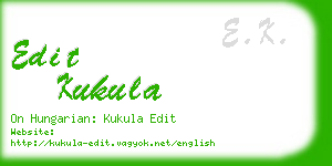 edit kukula business card